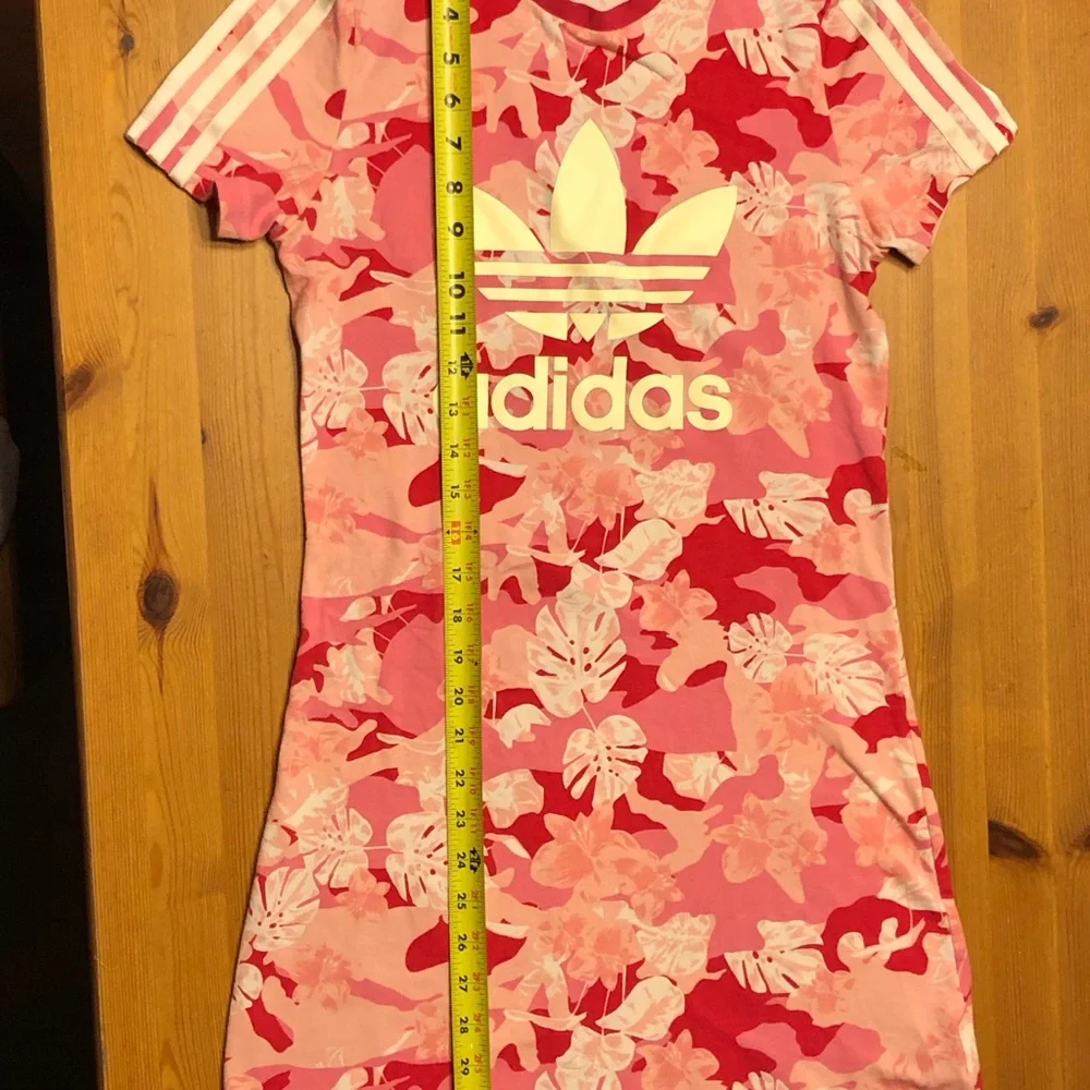 adidas Pink Floral Logo kids Dress